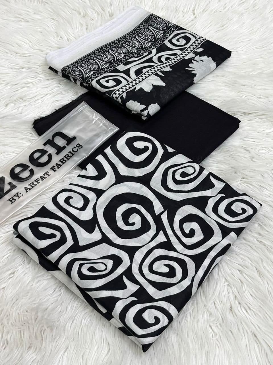 Zeen Printed Lawn Suit
