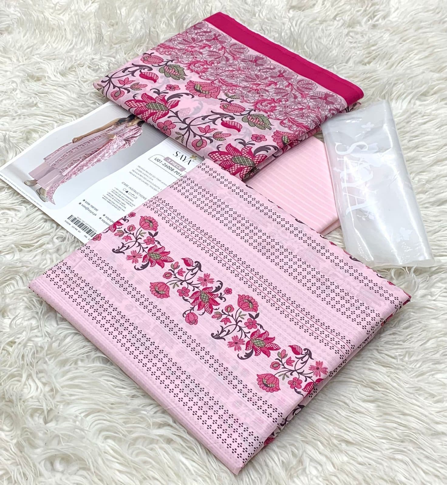 Saya Lawn Suit
