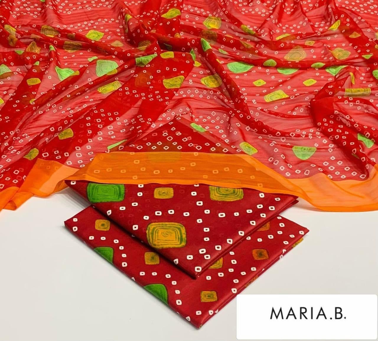 Maria B. Lawn Suit