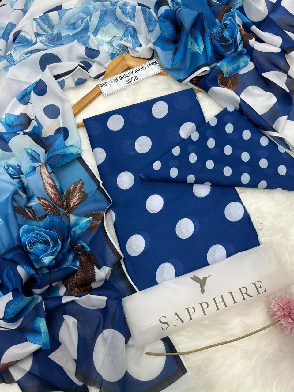 Sapphire 3 Piece Suit