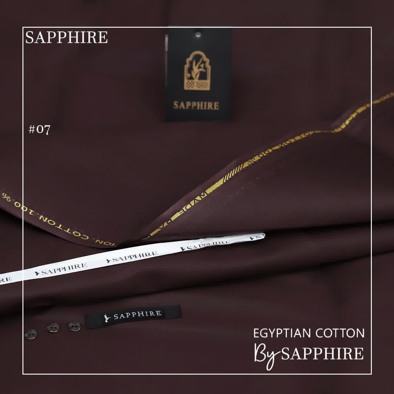 Sapphire Egptian Cotton