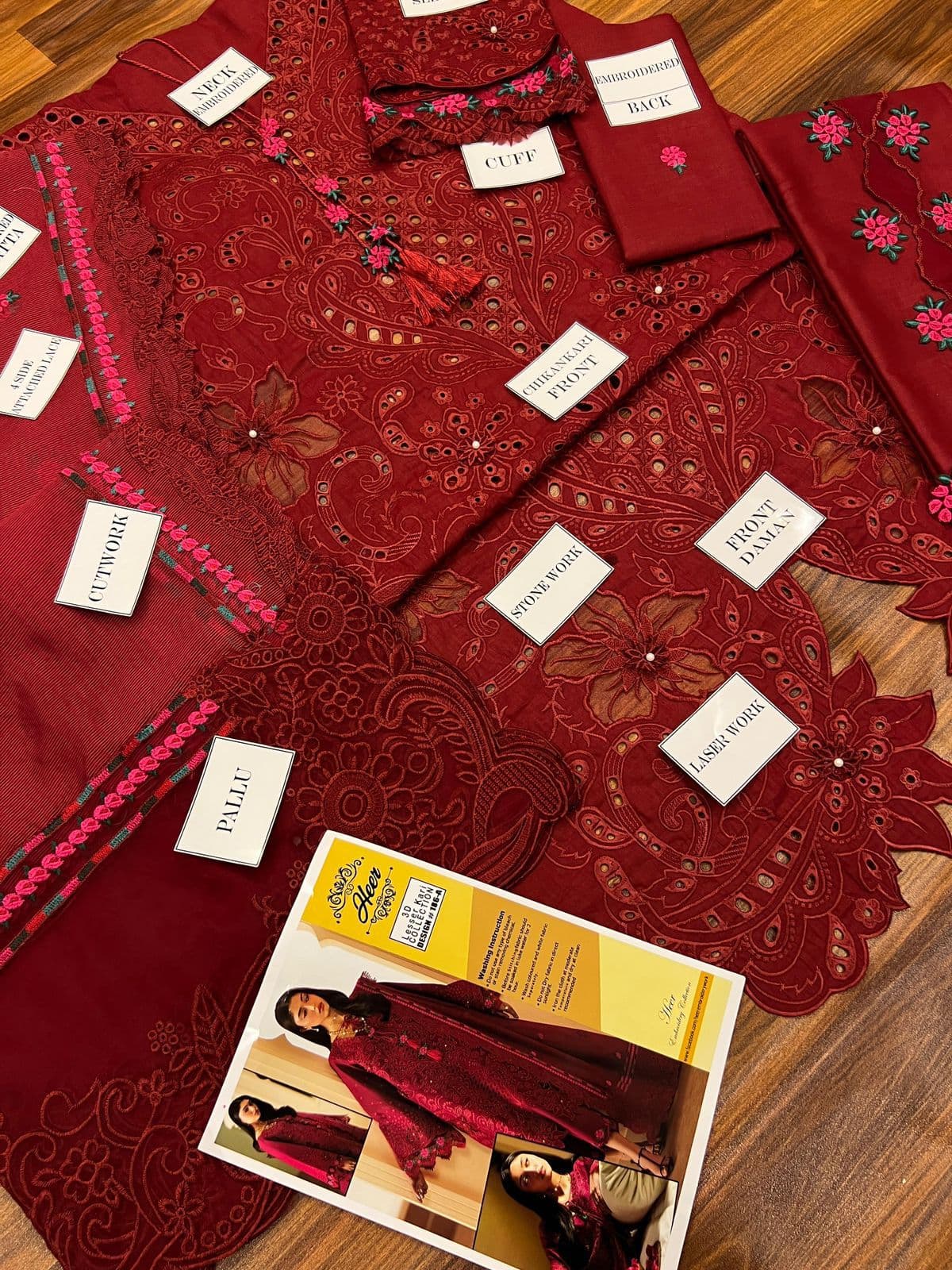 Lawn Suit By Heer