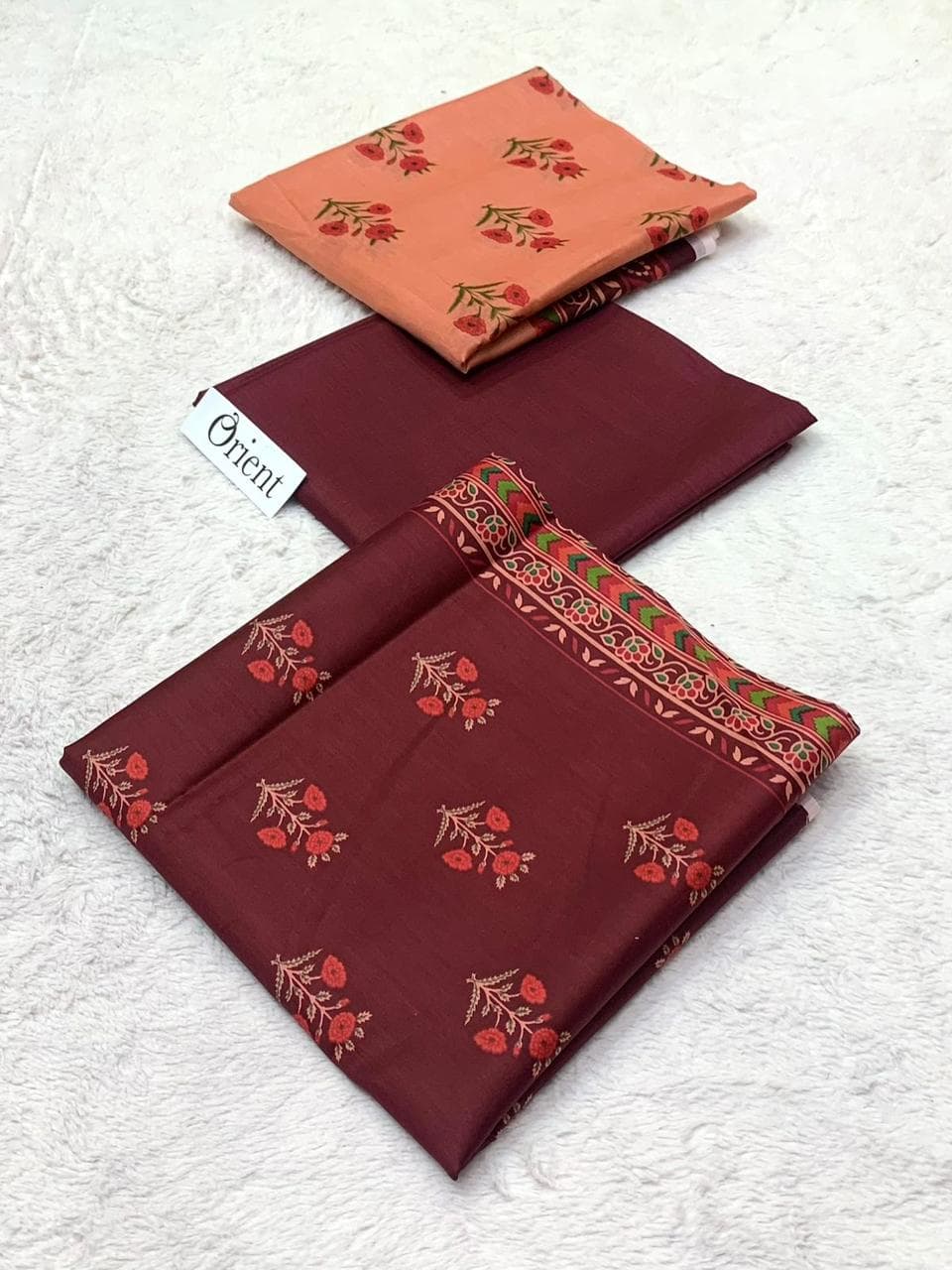 Orient Unstitched Lawn Suits image 6