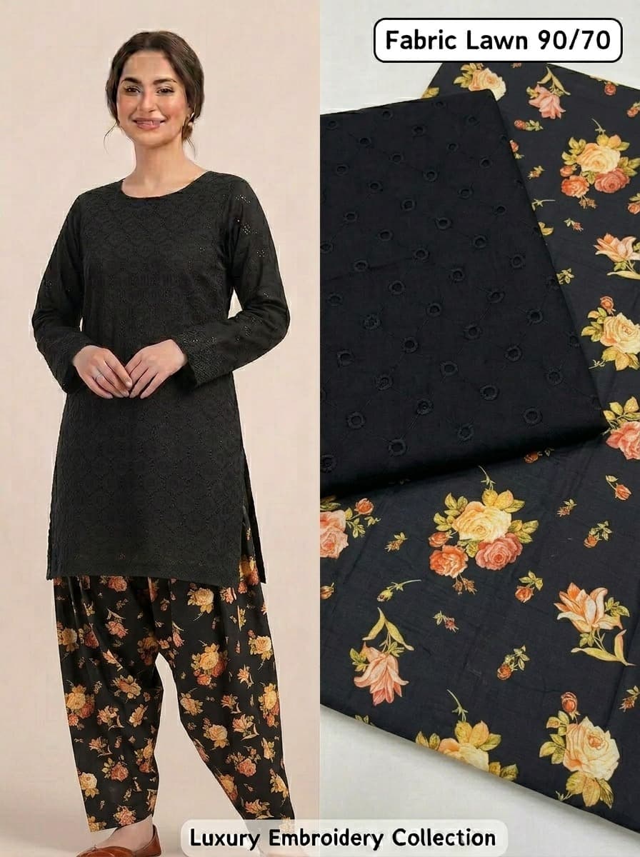 2 Piece Lawn Suits