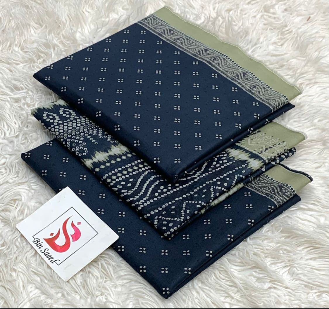 Bin Saeed Lawn Suit