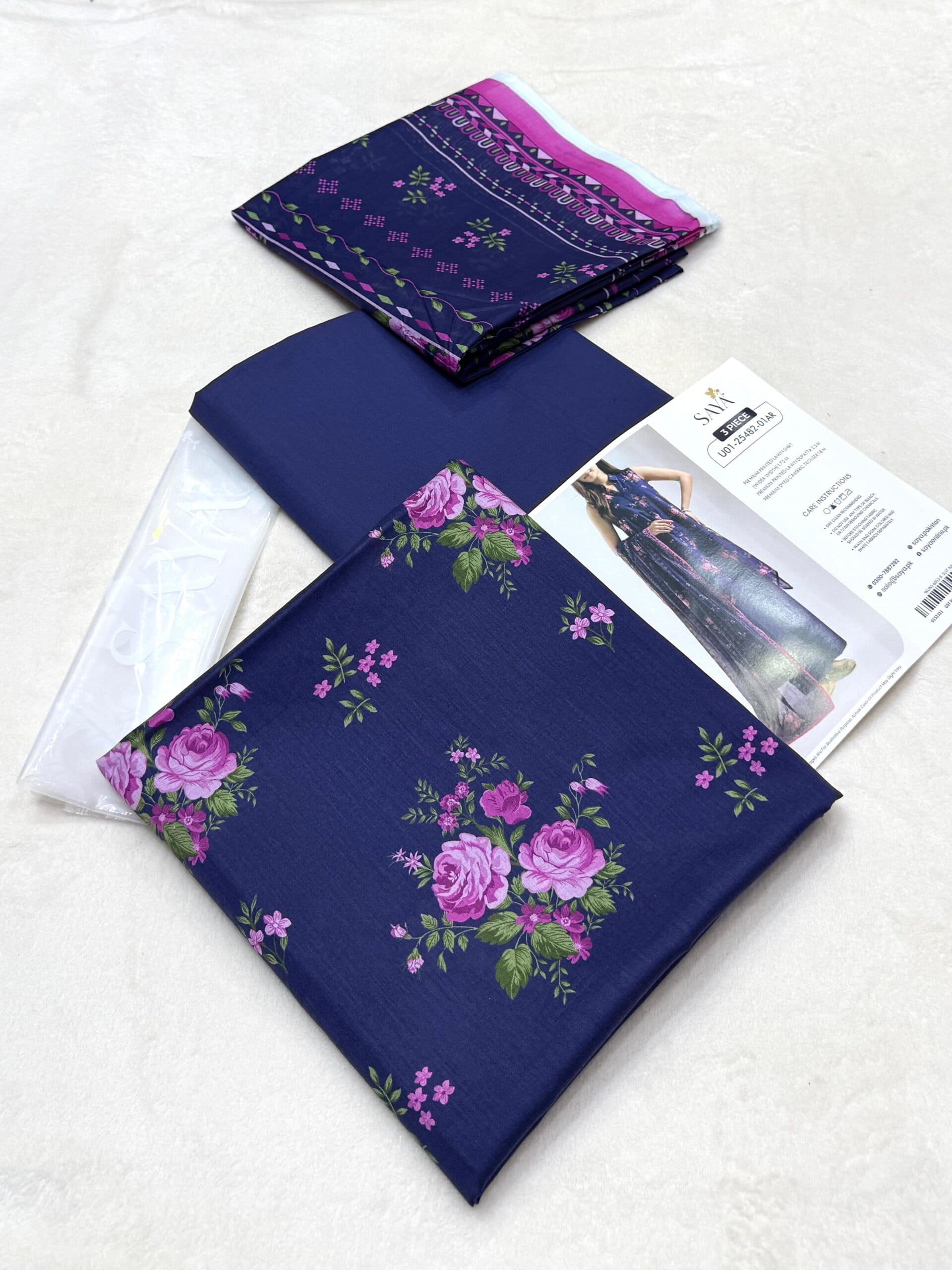 Saya 3 Piece Lawn Suits image 2