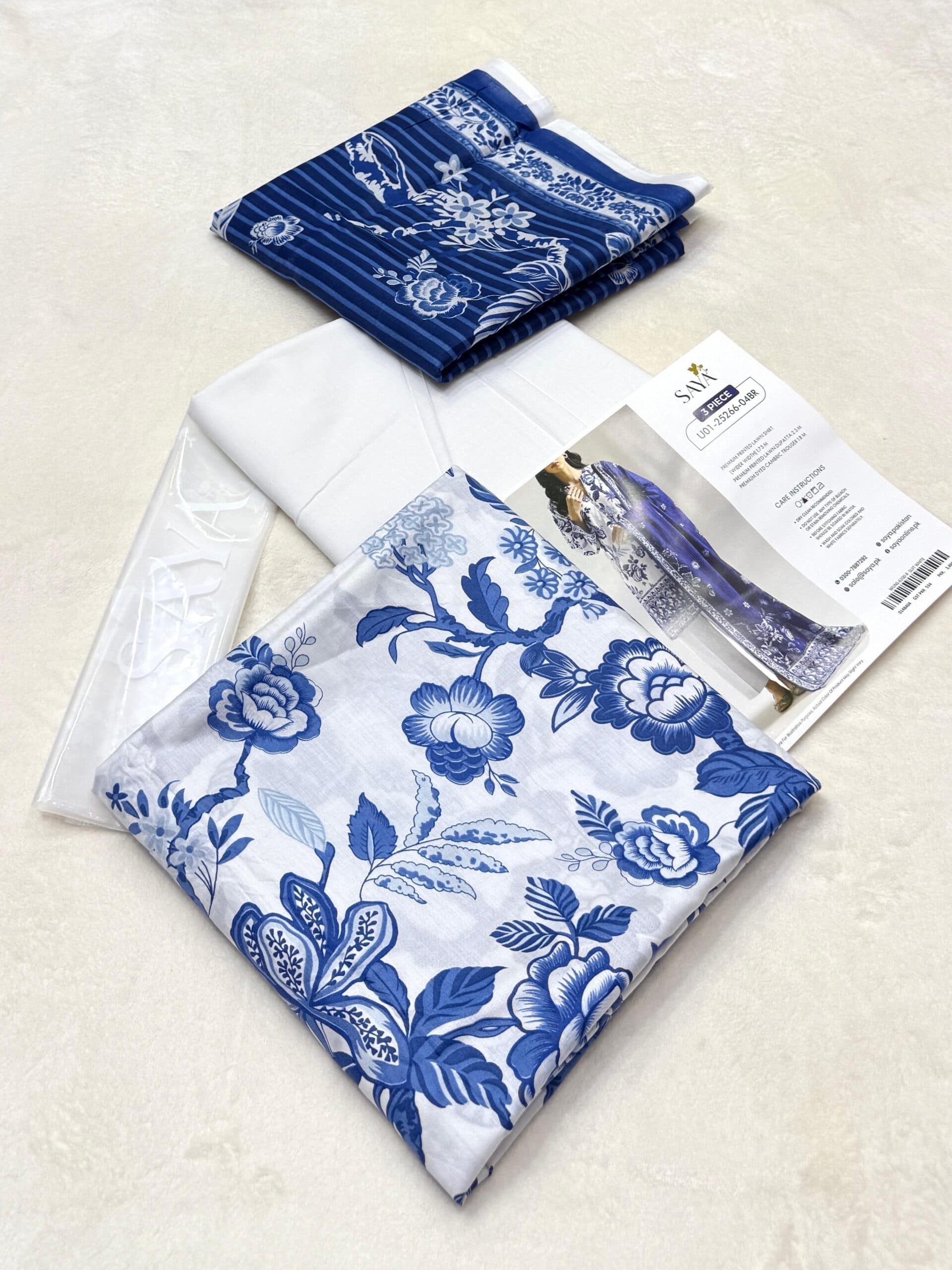 Saya 3 Piece Lawn Suits image 6