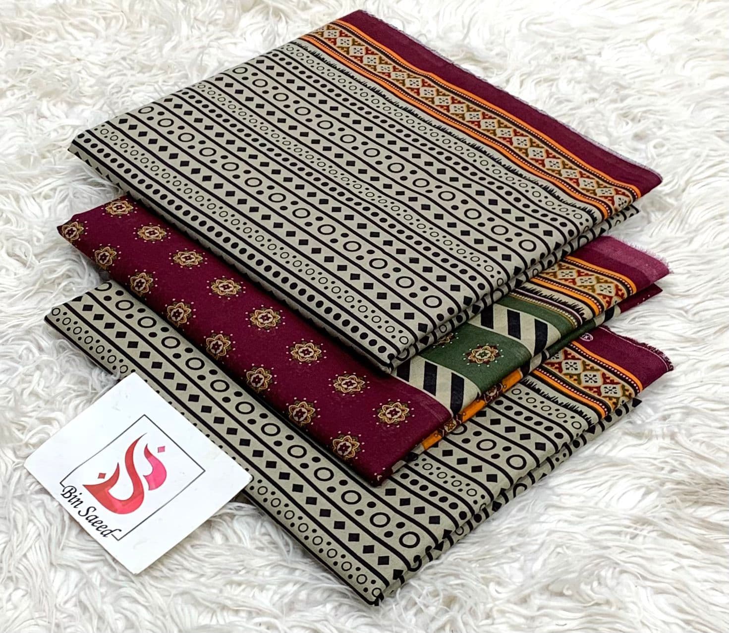 Bin Saeed Lawn Suits