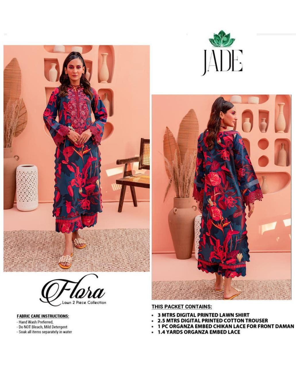 Jade 2 Piece lawn Suits image 2