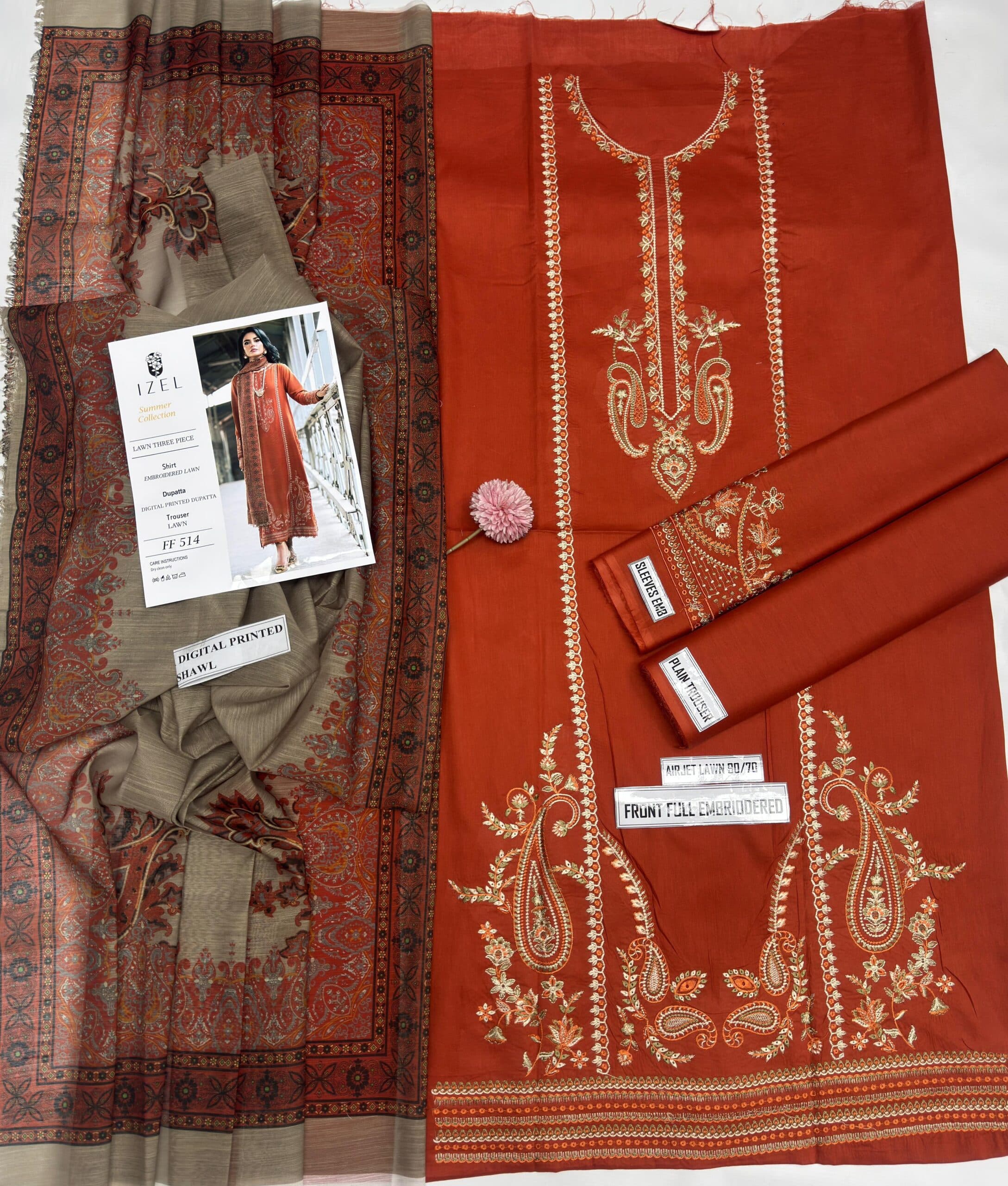 IZEL Lawn Suit