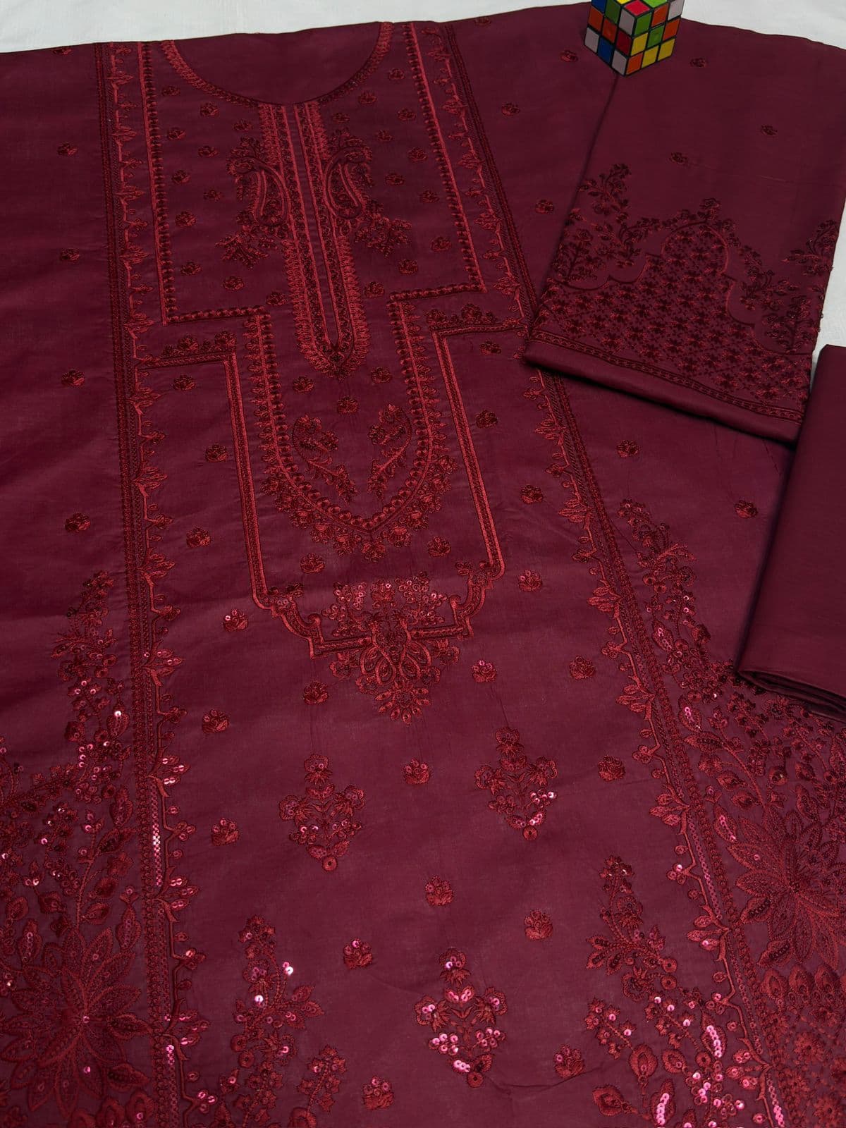 Saya Embroidered Suit