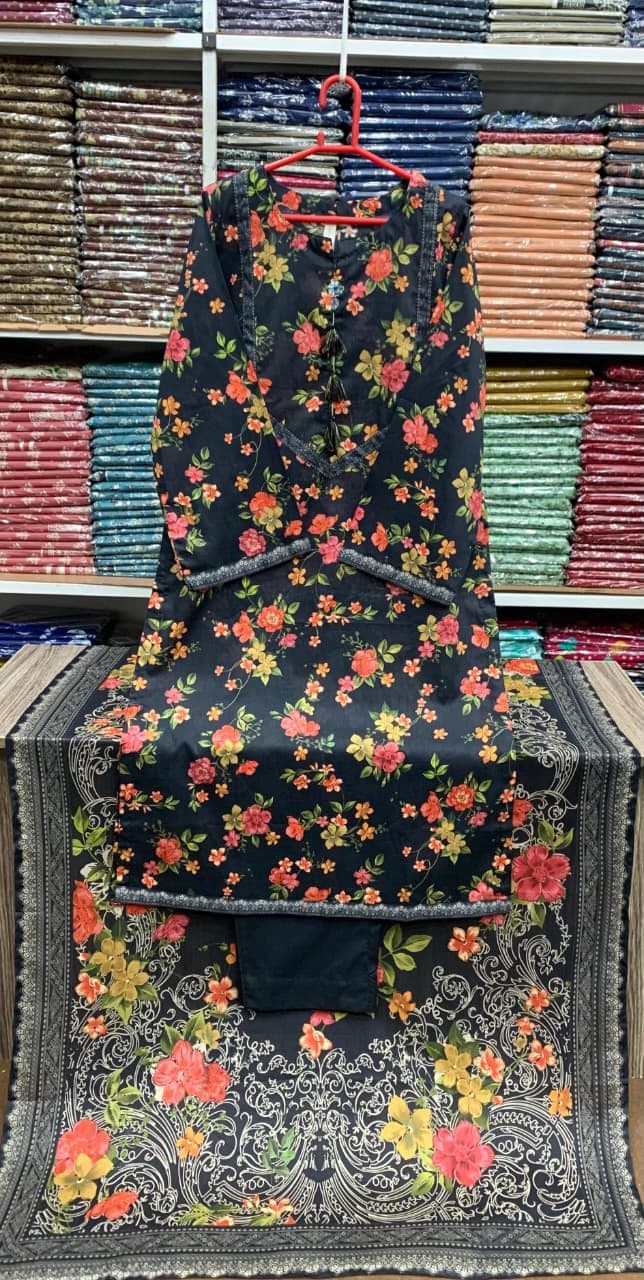 Saya Embroidered Lawn