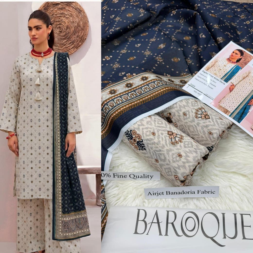 Baroque Lawn Suit