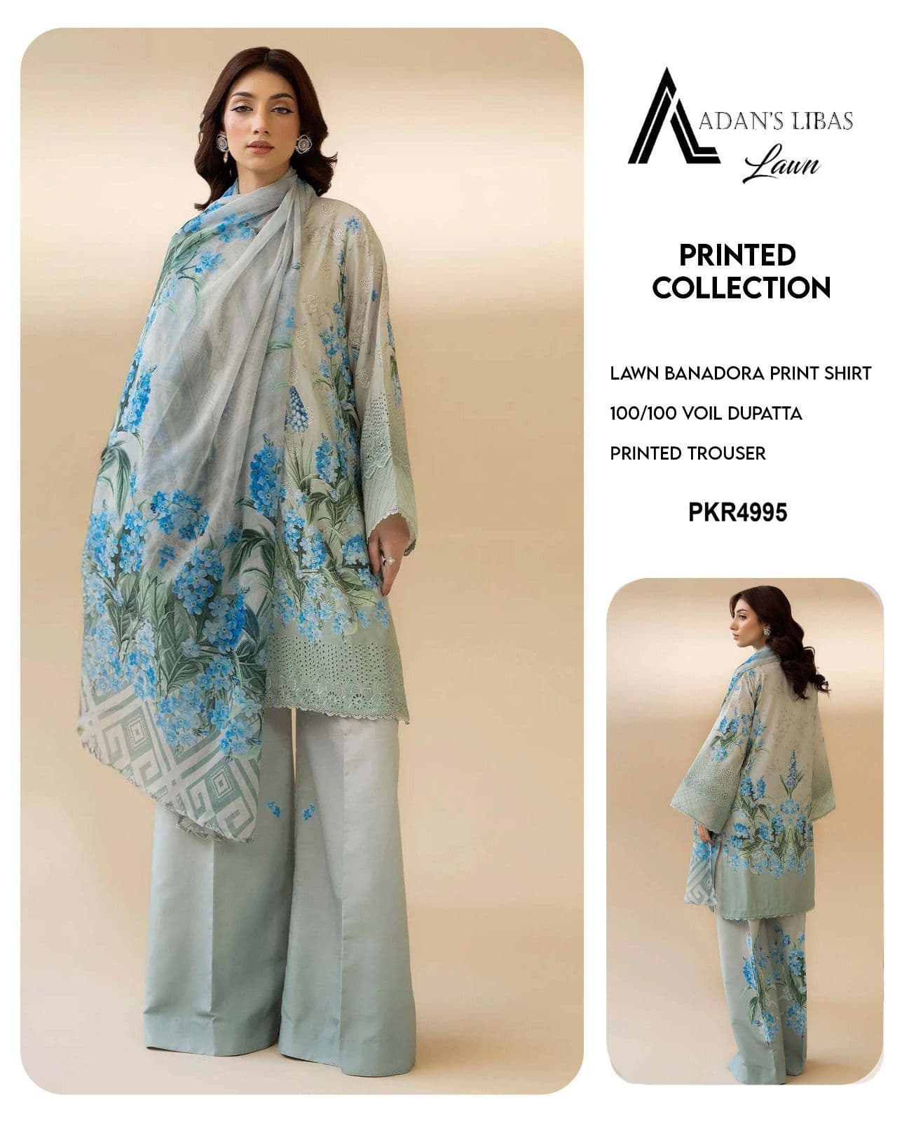 Adnan's libas Lawn Suit