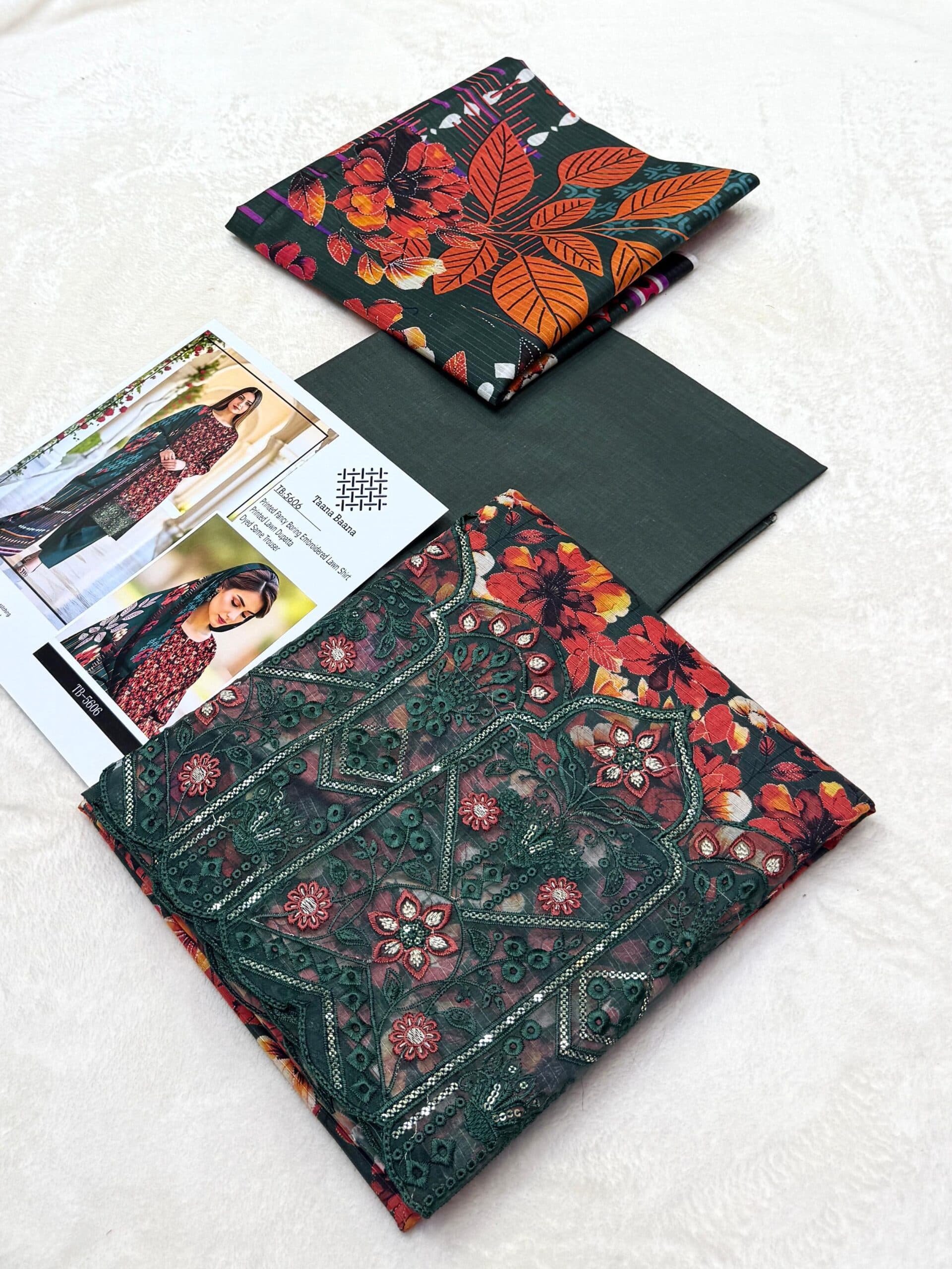 Zara Shahjahan Lawn image 1